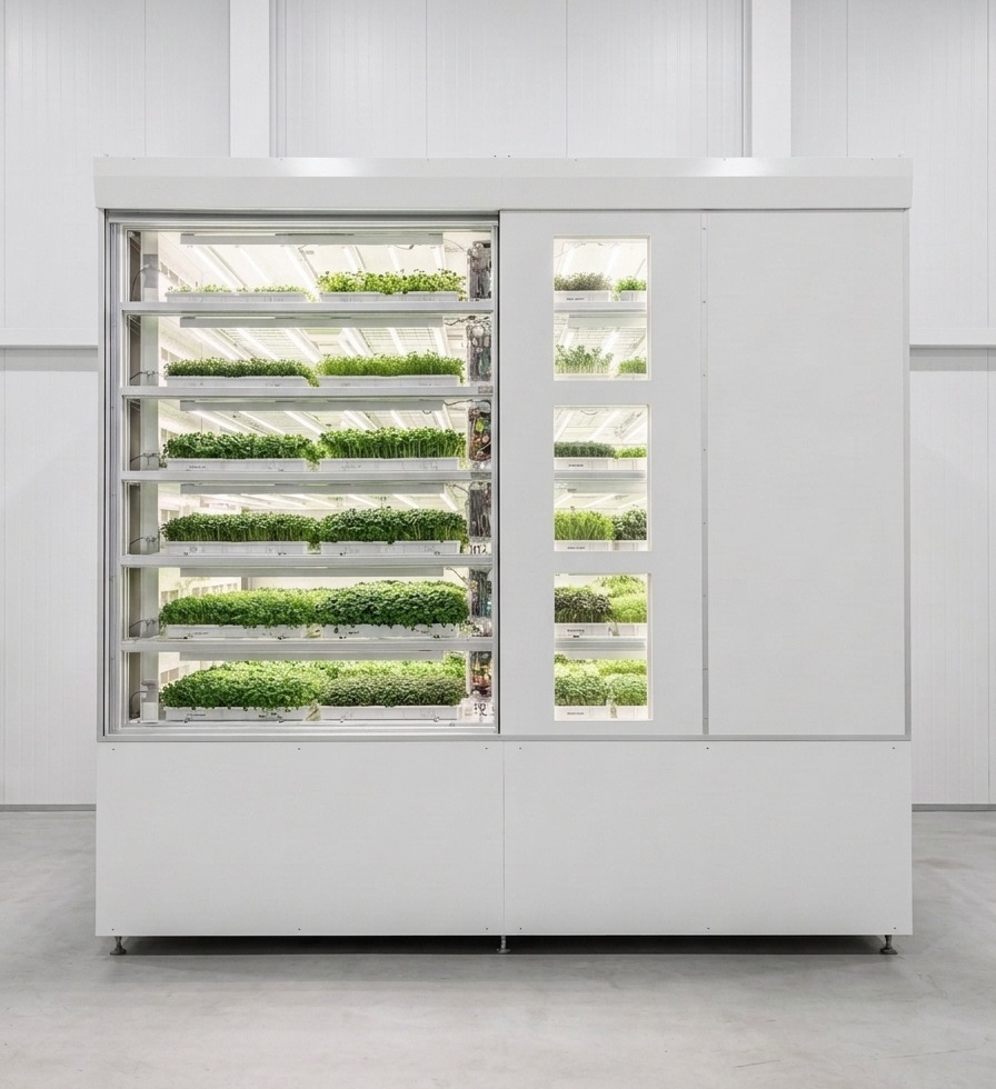 G-Cube™ with microgreens